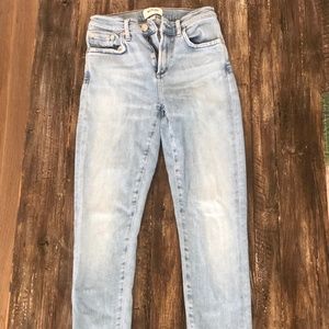 Agolde Light Blue Skinny Jeans